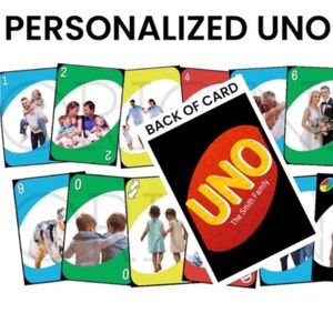 Personalized UNO Card Game